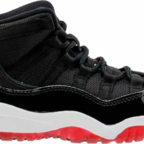 2019 NIKE JORDAN 11 RETRO BRED (PS) BLACK-RED SZ 3Y [378...