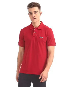 Aeropostale Printed Jersey Polo Shirt