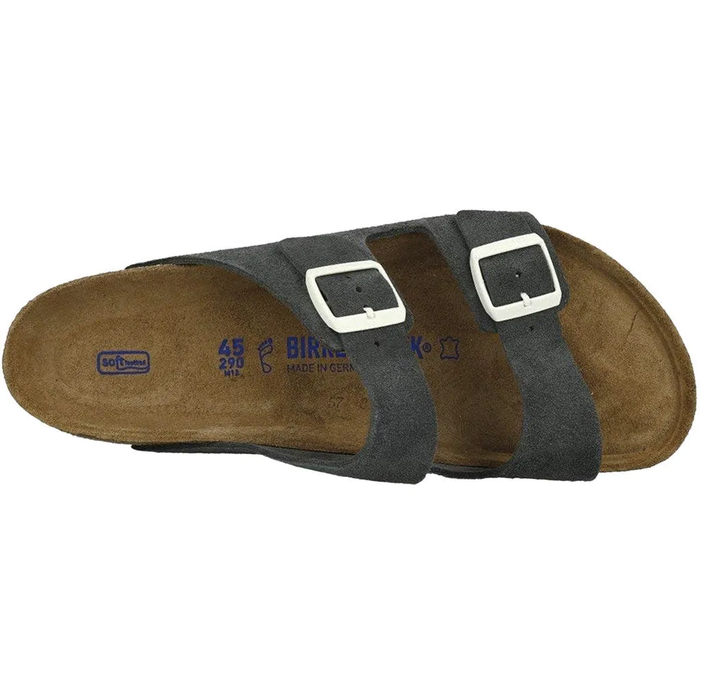 Arizona Soft Footbed Suede Unisex Slides Sandals