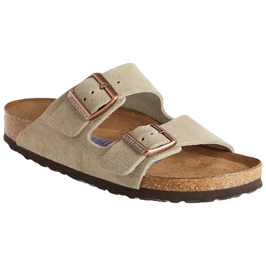 Arizona Soft Footbed Suede Unisex Slides Sandals