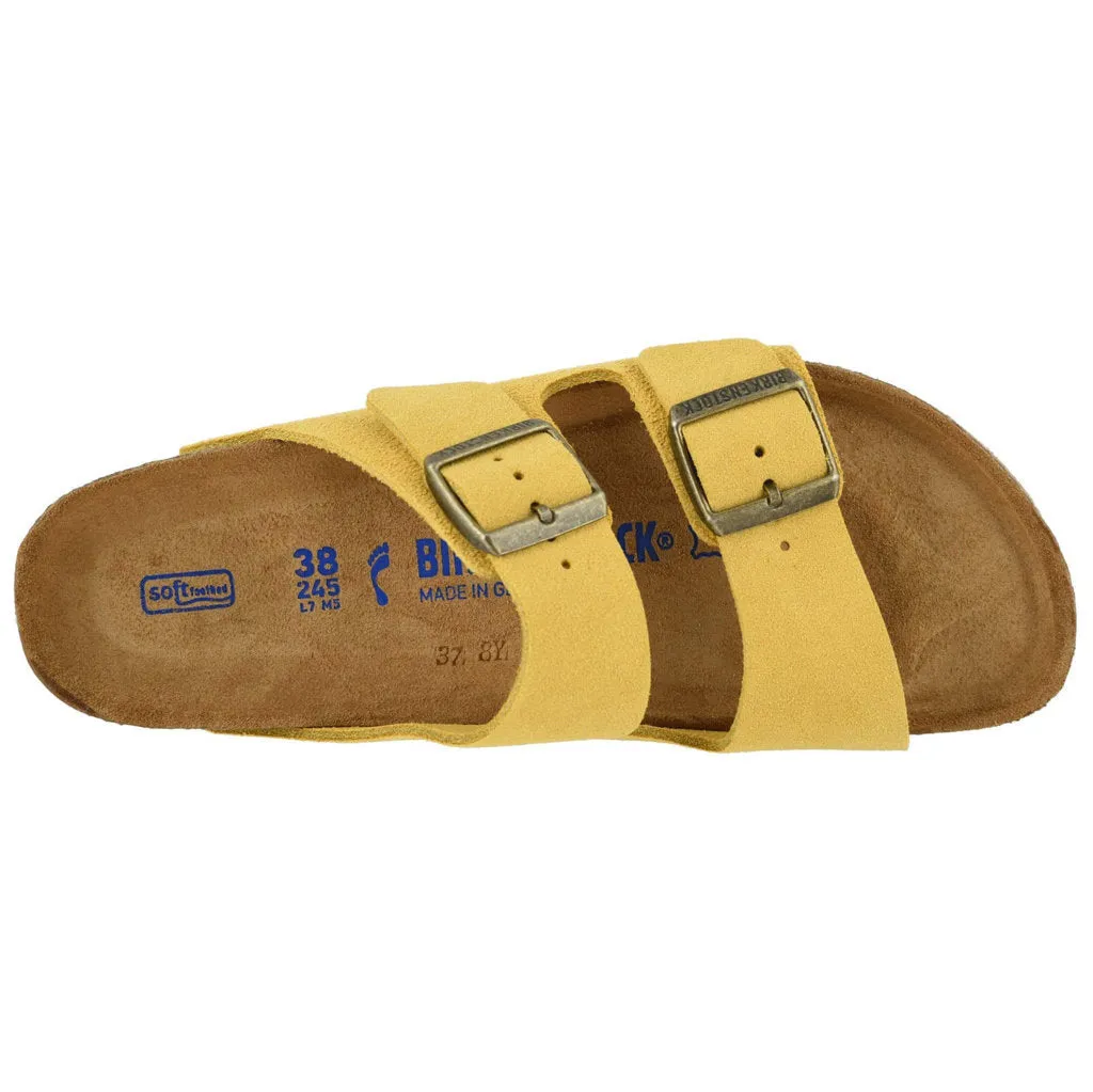 Arizona Soft Footbed Suede Unisex Slides Sandals