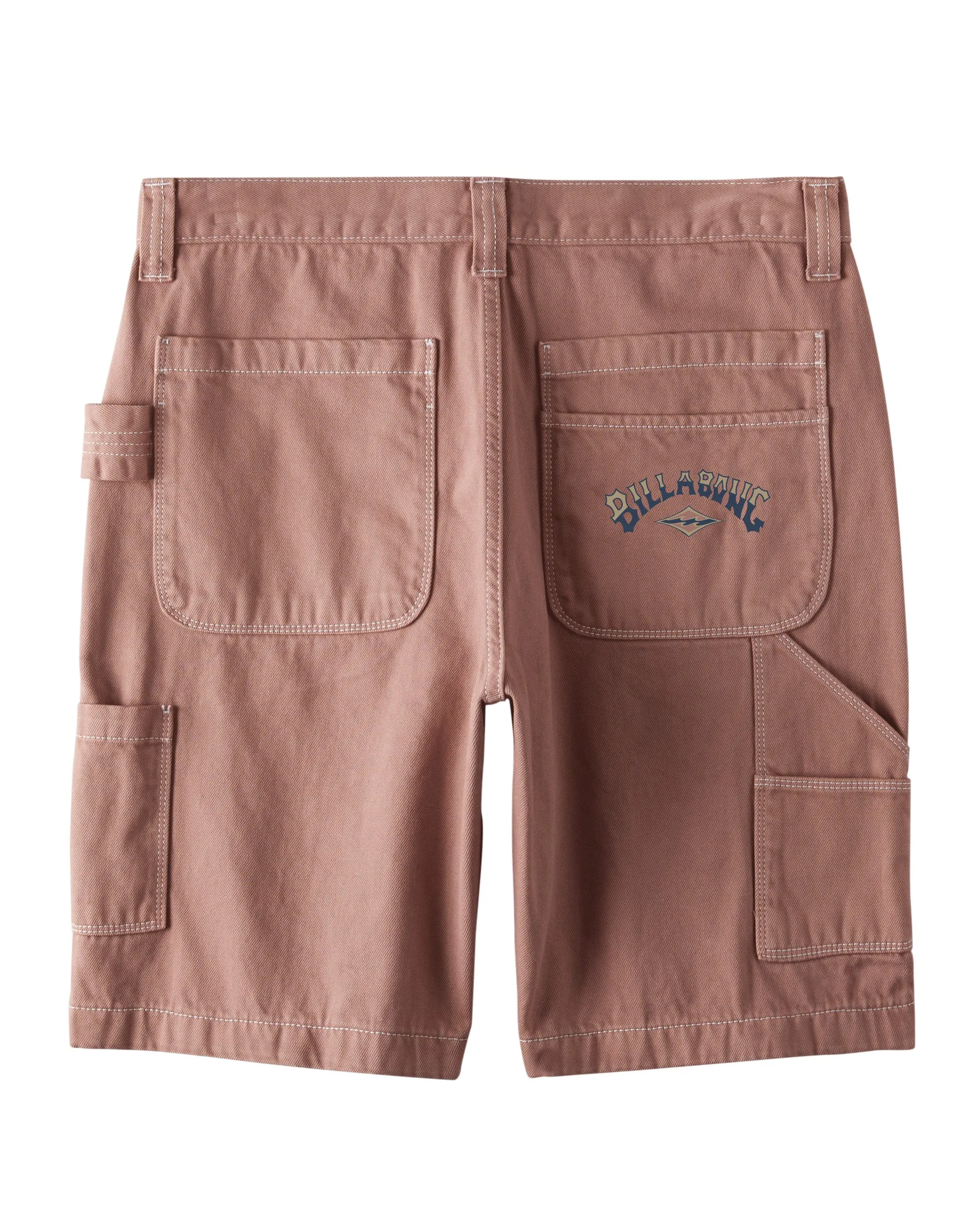 Bad Dog 21 Workwear Shorts - Rosewood