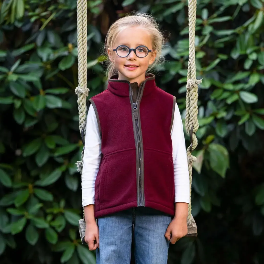 Baleno Wizz Childrens Fleece Gilet - Stylish & Cozy