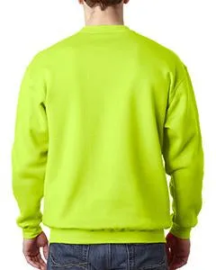 Bayside Adult Crew Neck Fleece BA1102 Lime Green