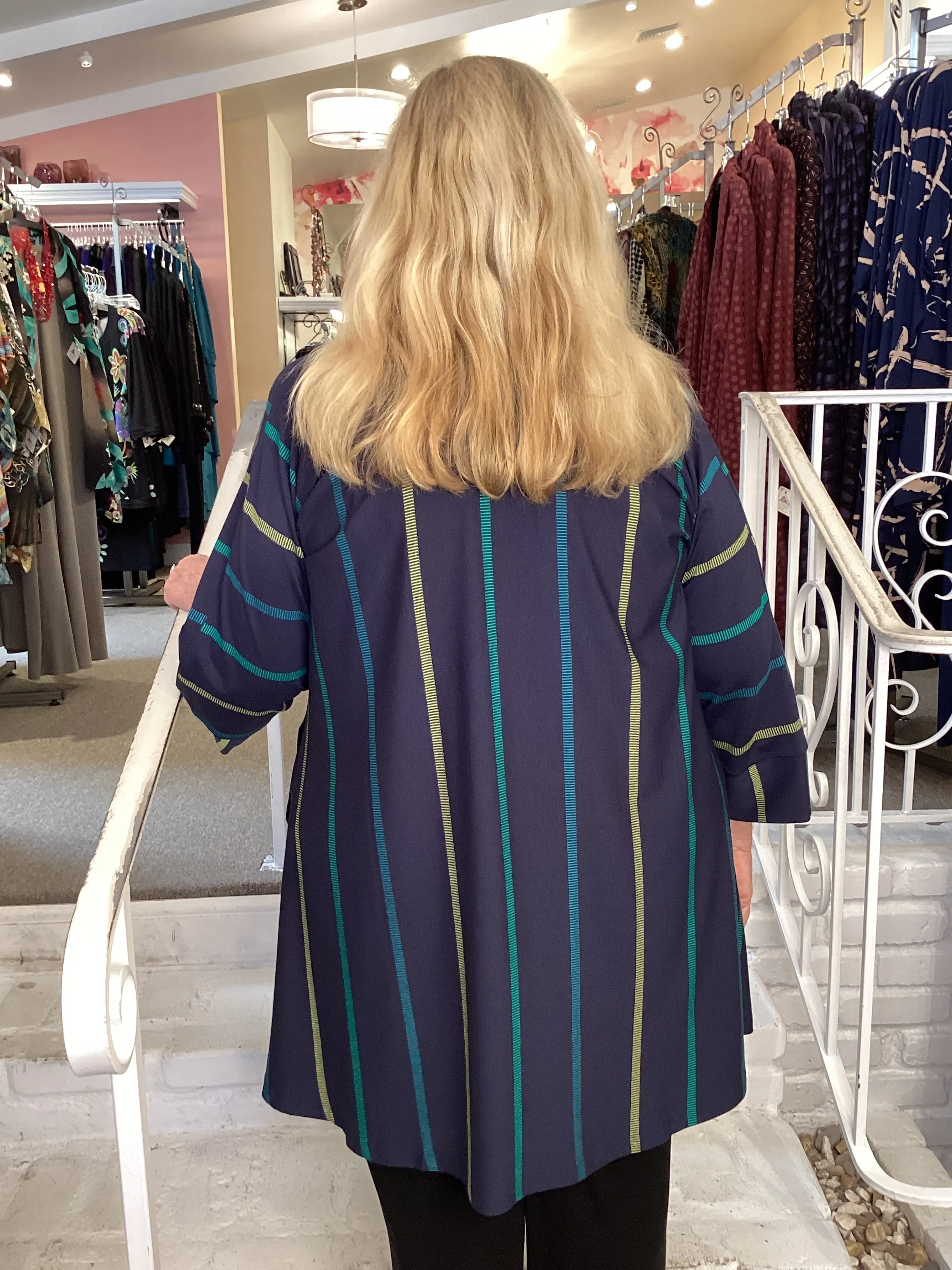 BIANCA TUNIC - BLUE TIKKA