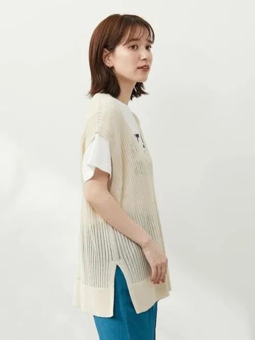 Bobo Tokyo Canon Pattern Knit Vest