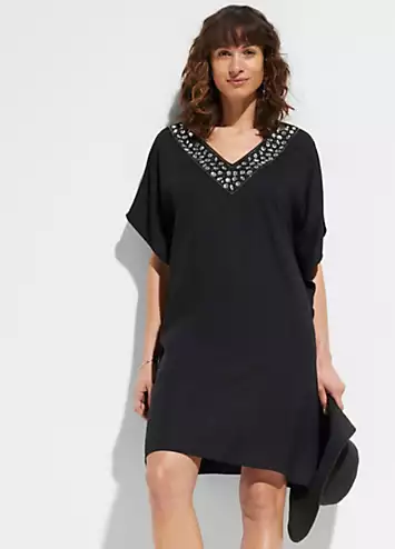 bonprix Beaded Tunic Dress | Grattan