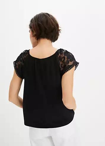 bonprix Broderie Sleeve Tunic | Kaleidoscope