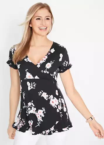 bonprix Maternity Floral Tunic | Grattan