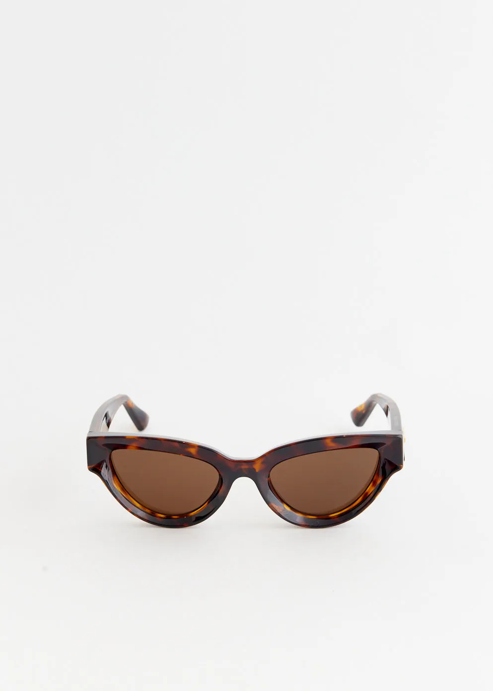 Bottega Veneta Eyewear -  Sharp Cat Eye Sunglasses - Sunglasses