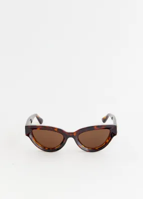 Bottega Veneta Eyewear -  Sharp Cat Eye Sunglasses - Sunglasses