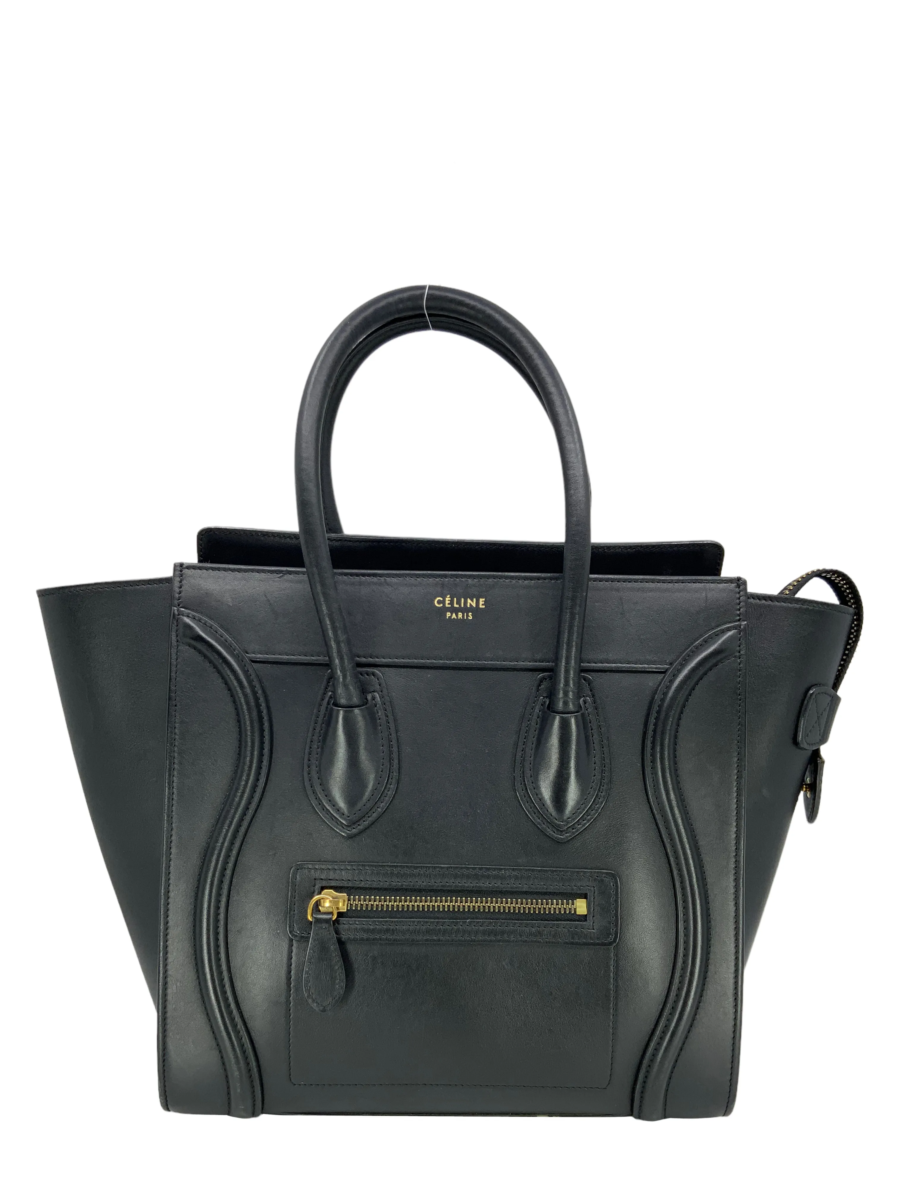 Celine Micro Luggage Calfskin Tote Bag