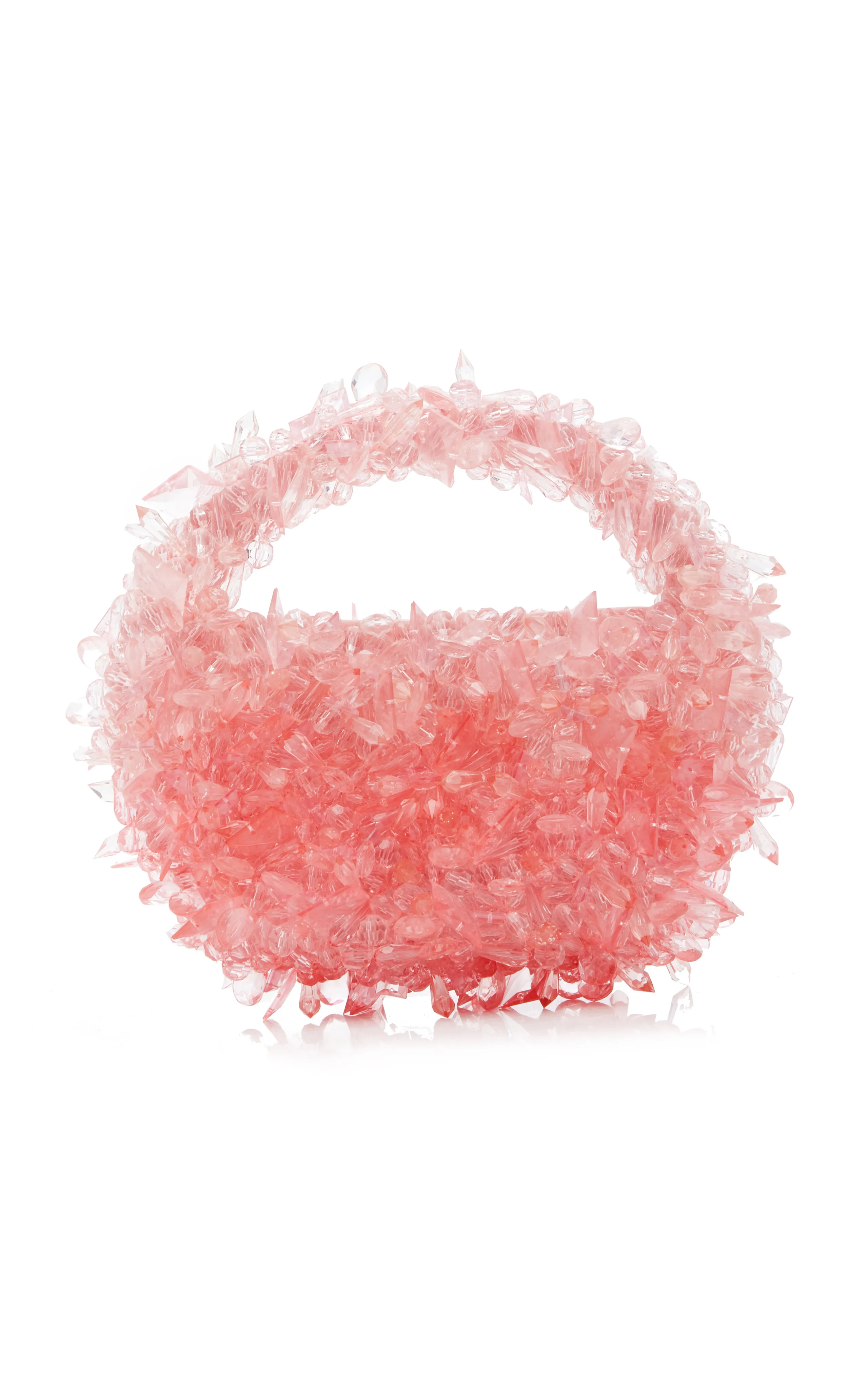 Clio Peppiatt Quartz Beaded Bag