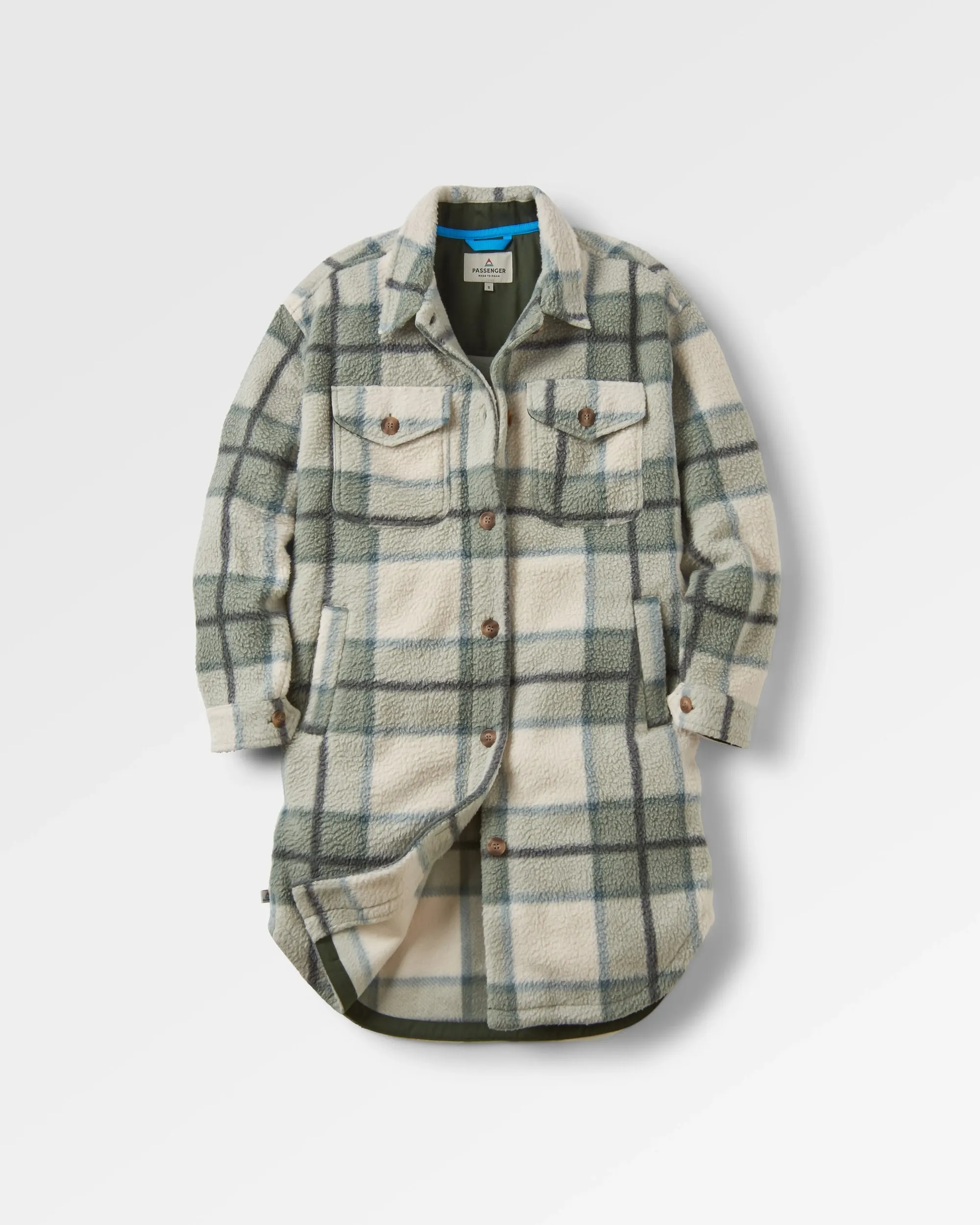 Cloudy Recycled Sherpa Fleece Shirt