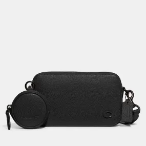 Coach Charter Slim Pebbled Leather Cross-Body Bag | Coggles