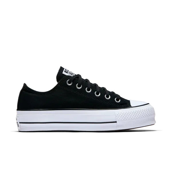 Converse All Star Platform Lo Black