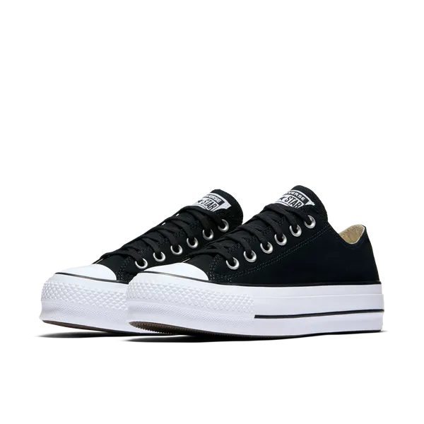 Converse All Star Platform Lo Black