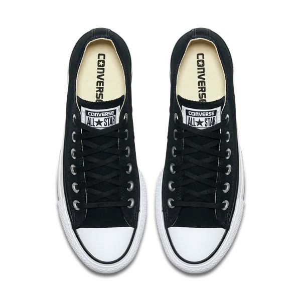 Converse All Star Platform Lo Black