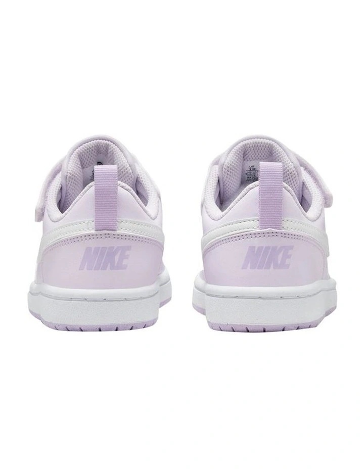 Court Borough Low Recraft Pre-School Sneakers in Grape