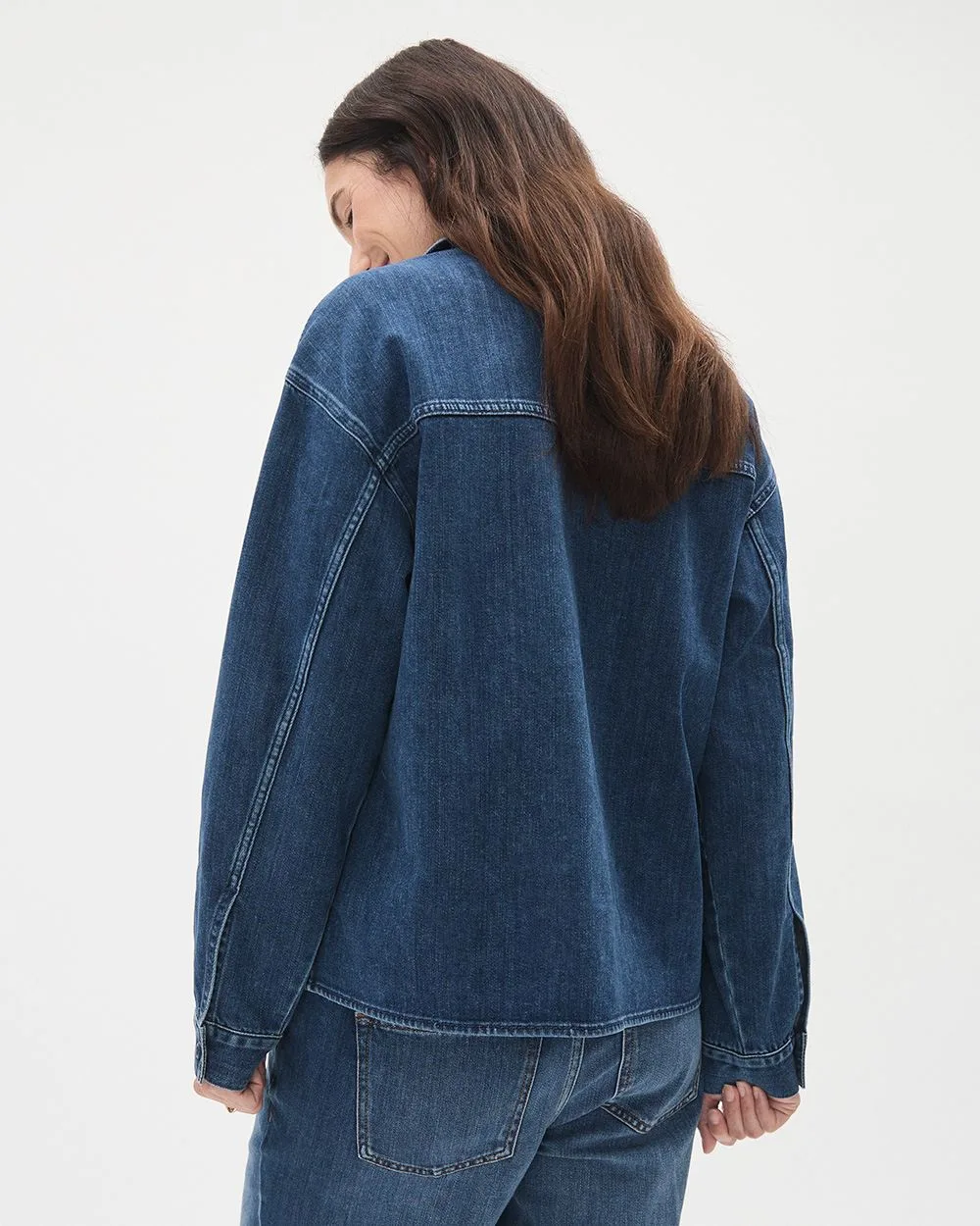 Denim Blouse - Thyme Maternity