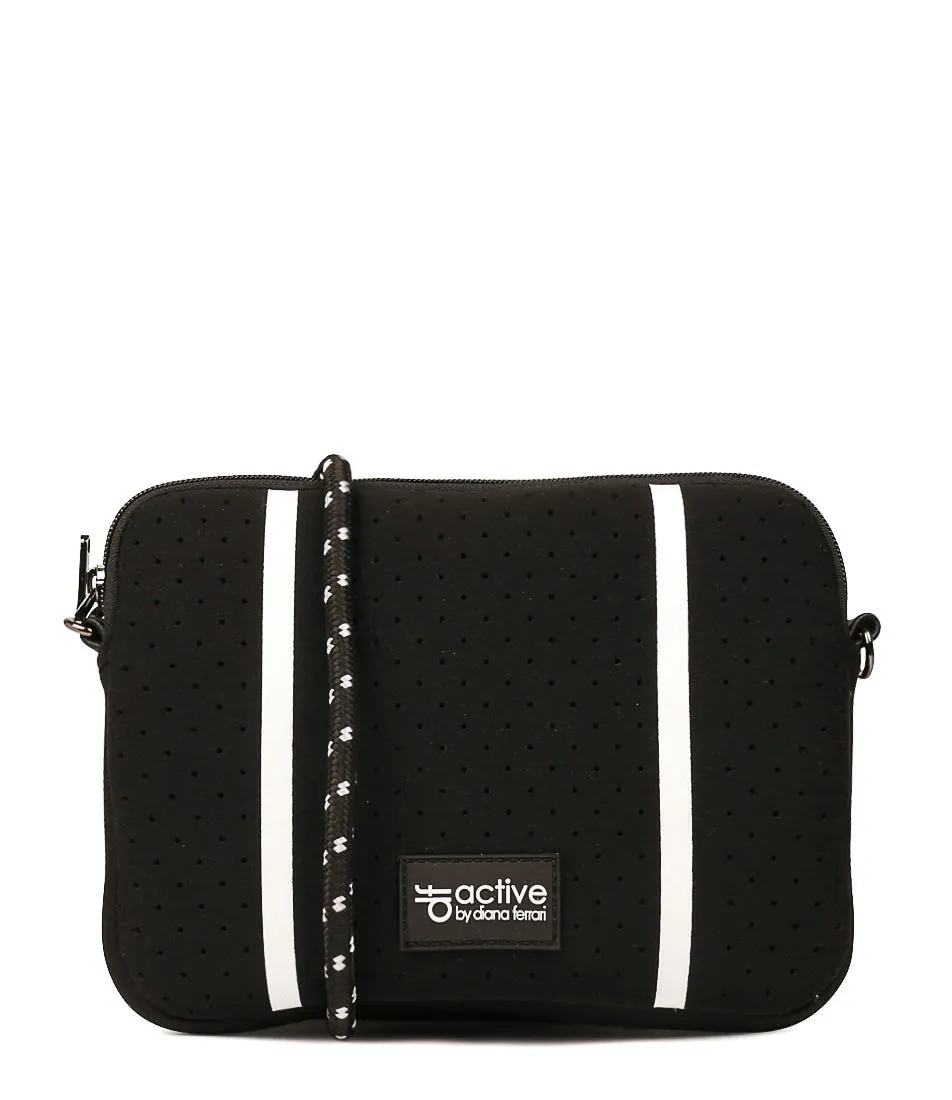 DIANA FERRARI Jordyn Cross Body Bag Black Neoprene