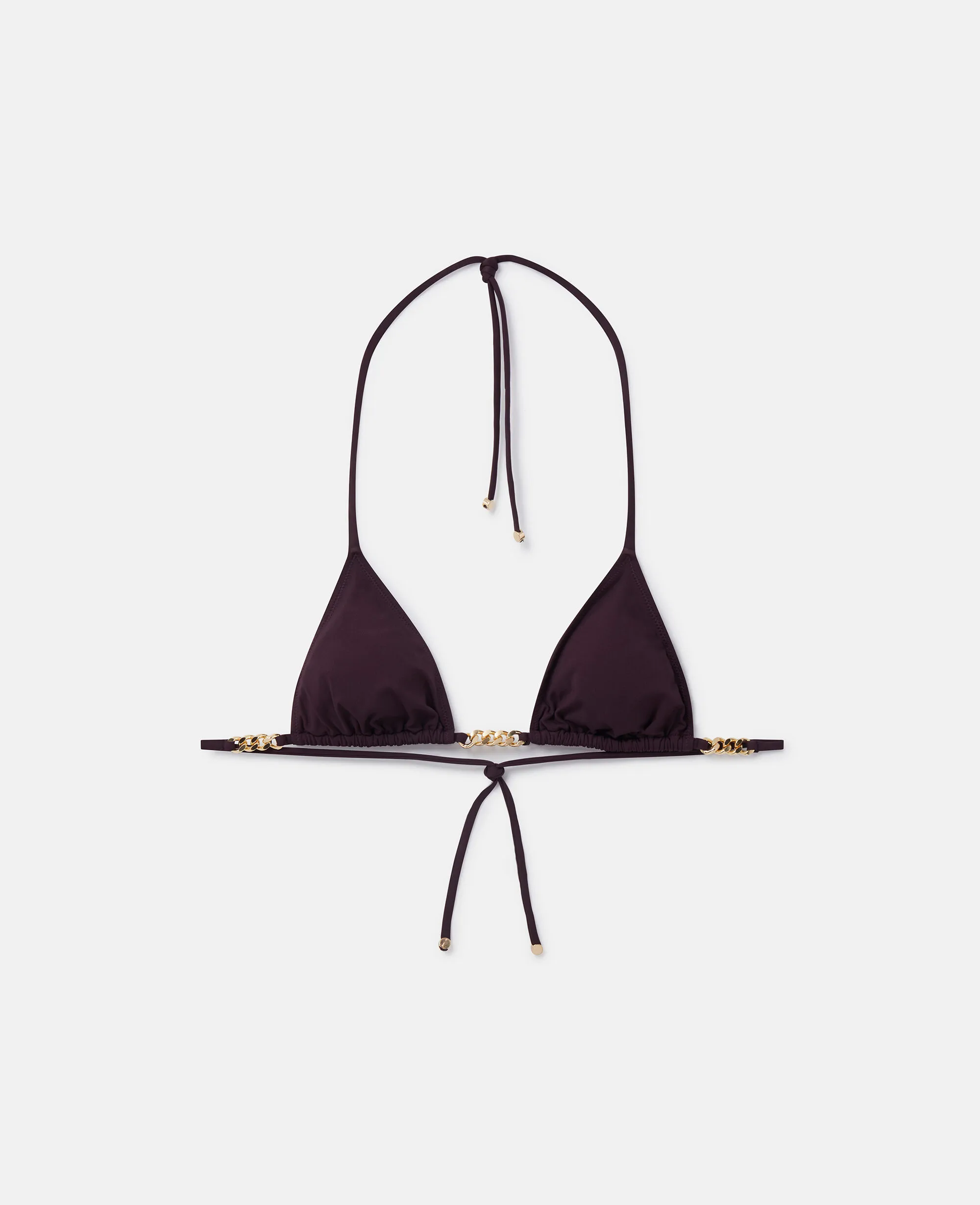 Falabella Chain Triangle Bikini Top