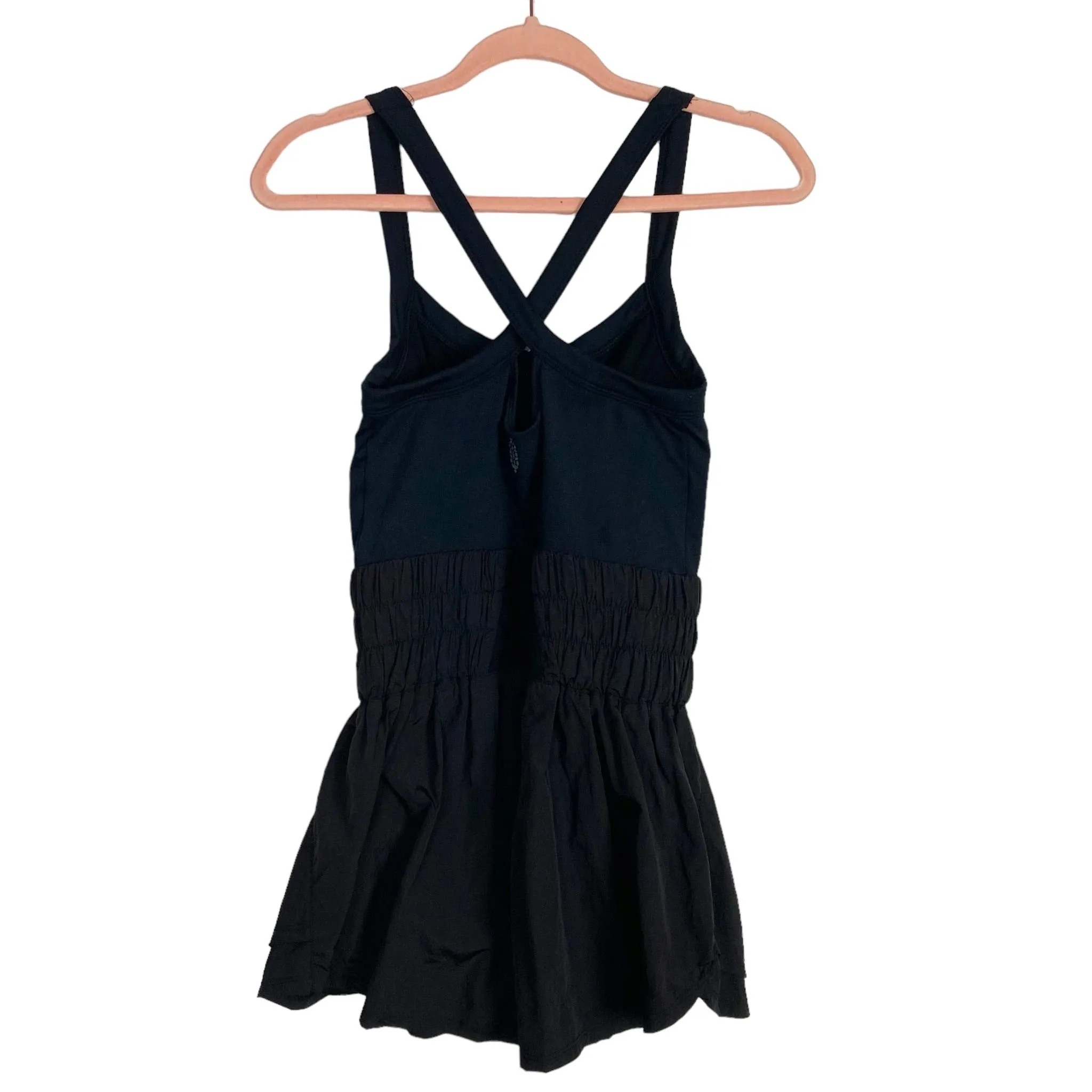 Free People Movement Black Workout Romper- Size M