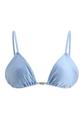 GANNI    Ganni Blue String Bikini Top