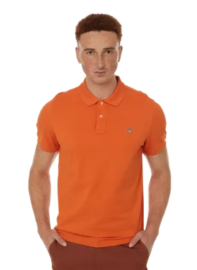 GANT  Cotton polo shirt  - Orange