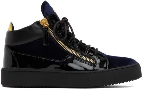 Giuseppe Zanotti Navy Kriss Sneakers