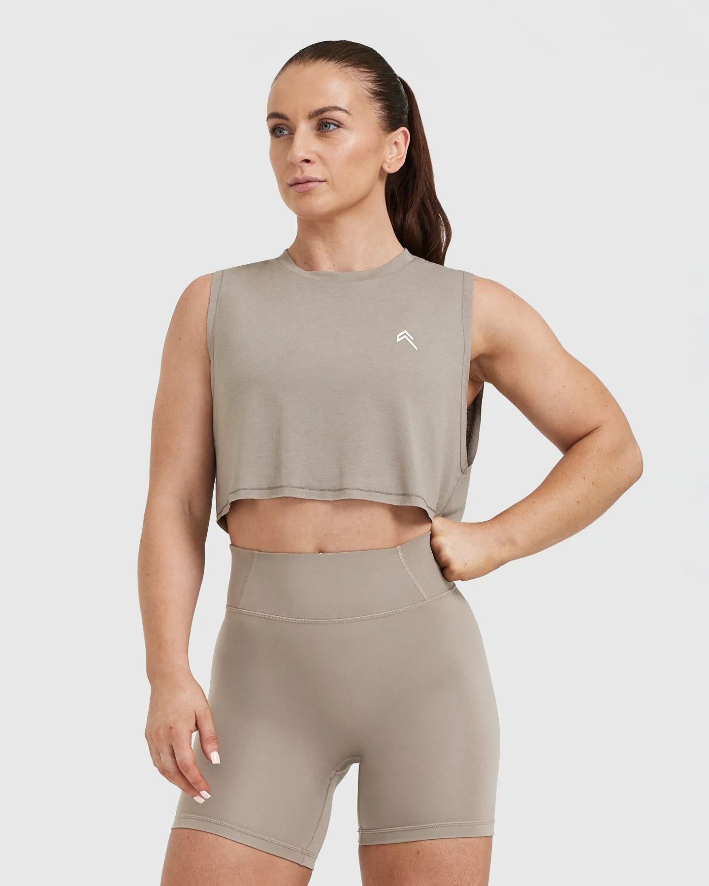 Go To Muscle Crop Vest | Minky