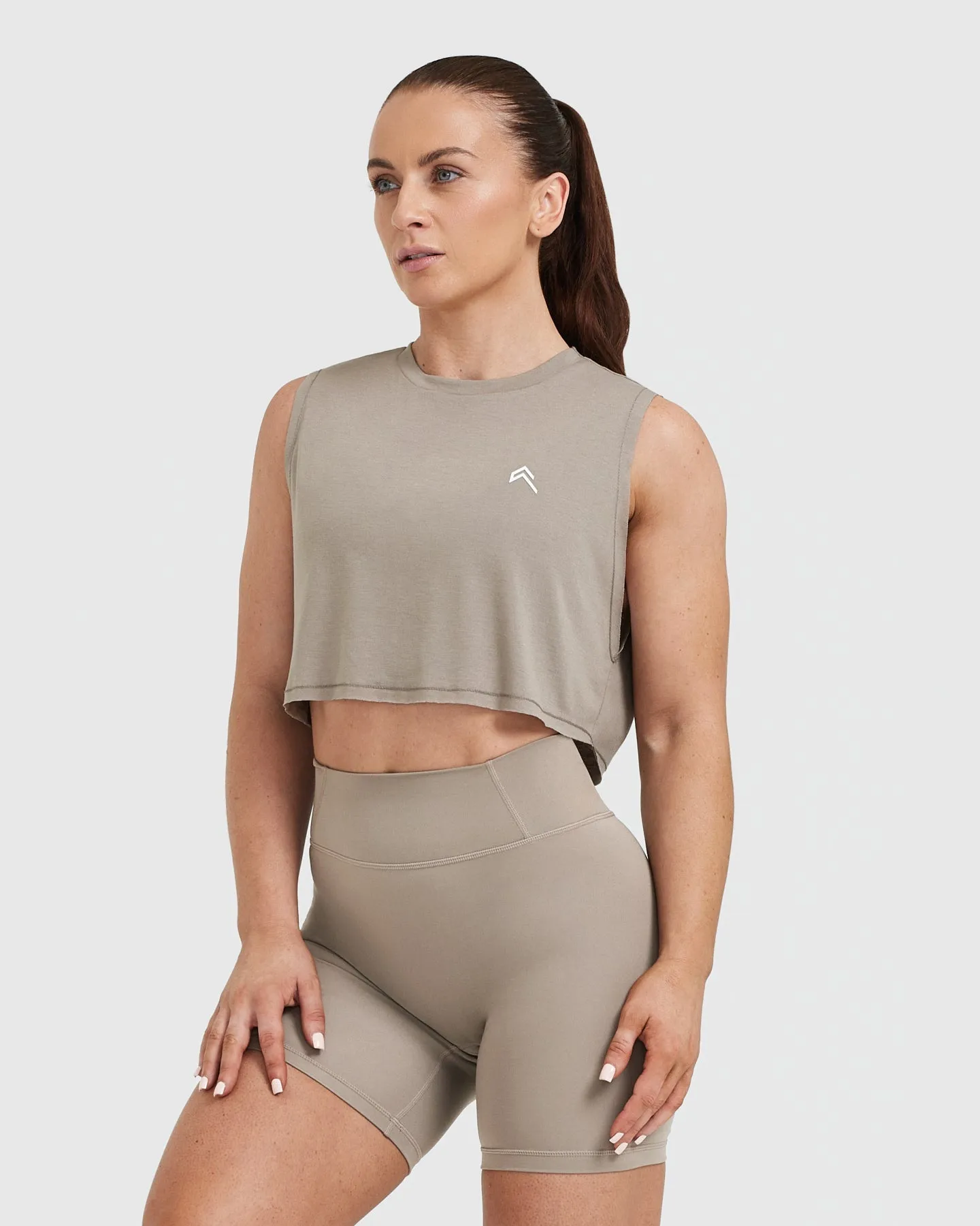 Go To Muscle Crop Vest | Minky