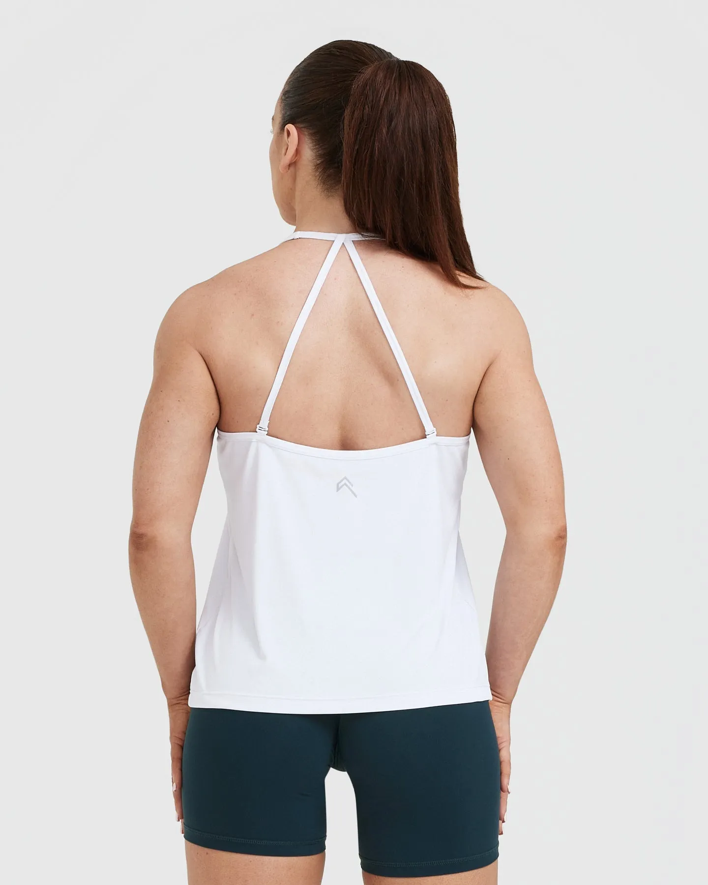 Go To Strappy Loose Vest | White