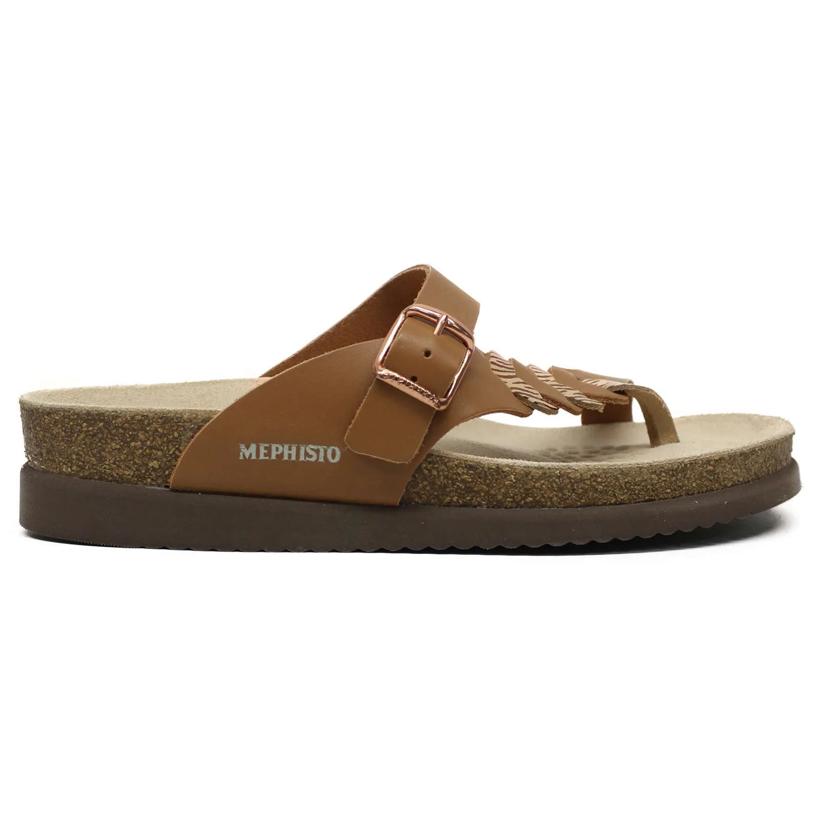 Heleonore Full Grain Leather Women's Slide Sandals