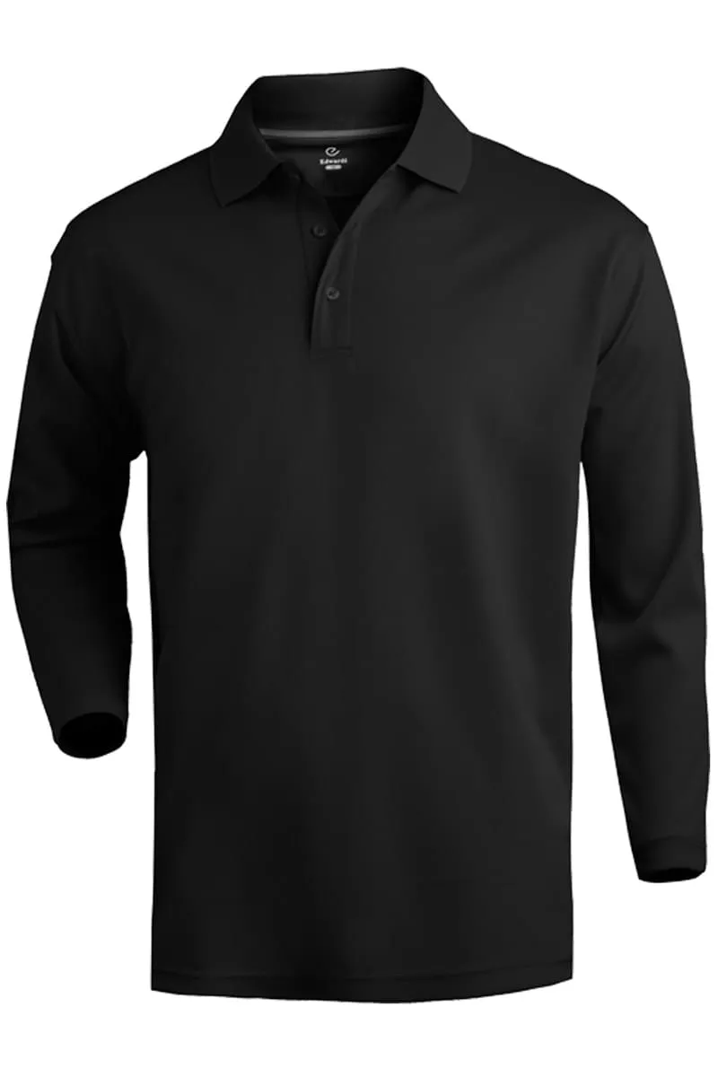 HI-PERFORMANCE MESH LONG SLEEVE POLO