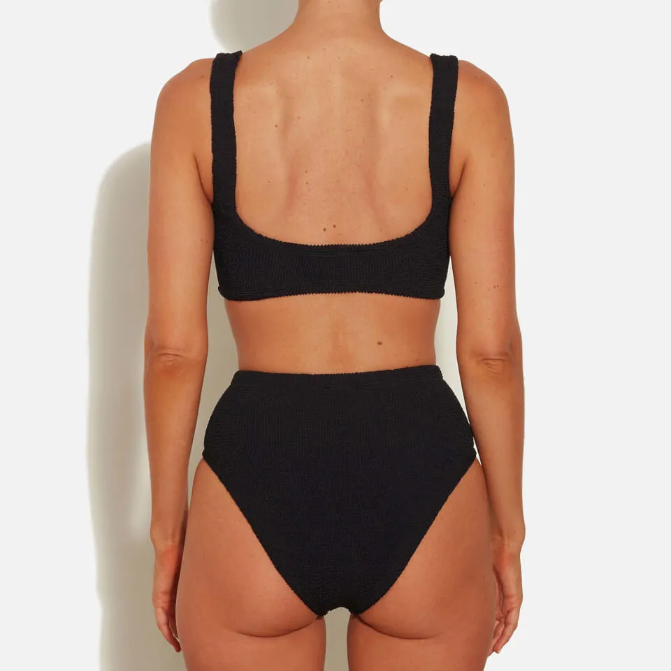 Hunza G Nadine Seersucker Bikini | Coggles