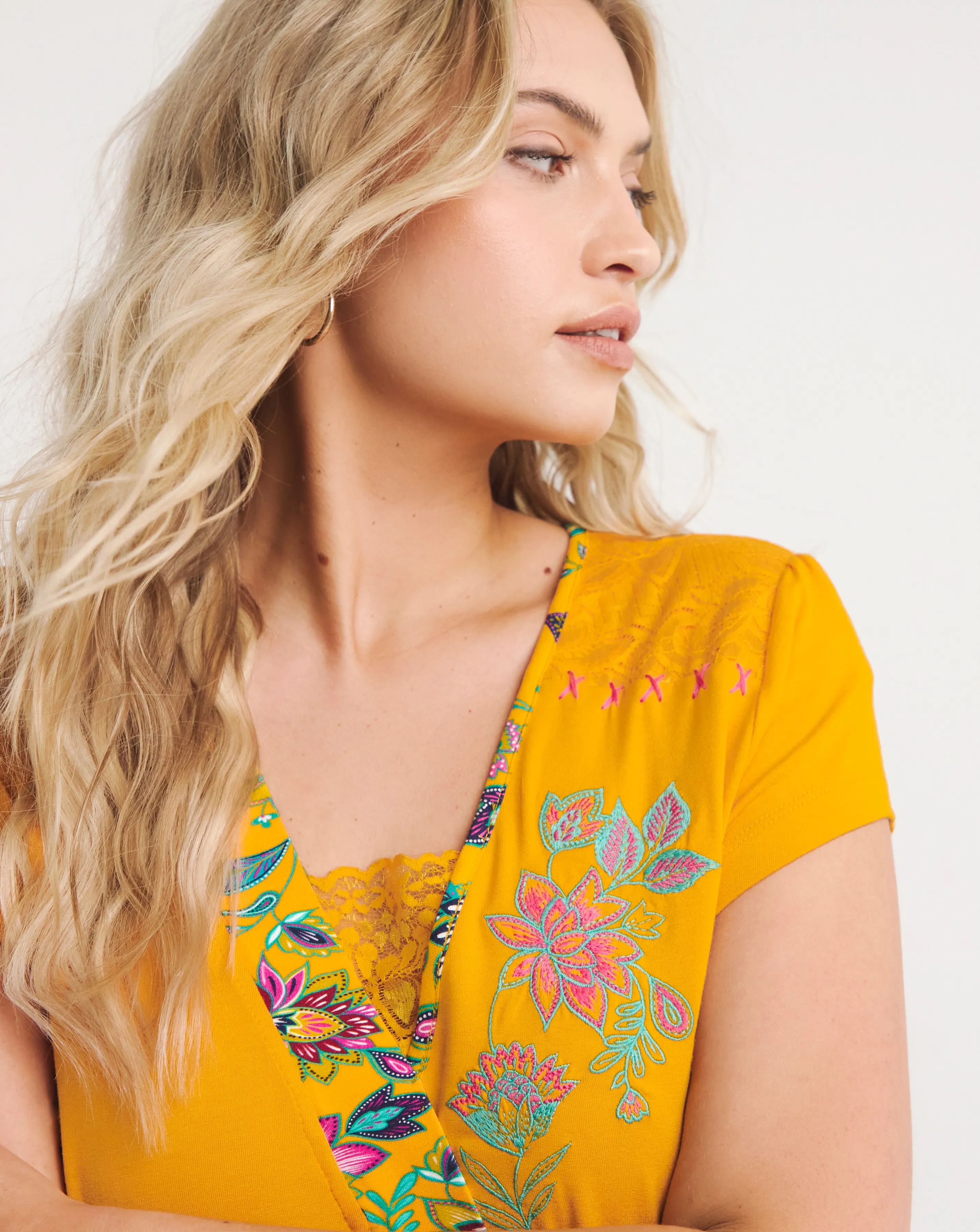 Joe Browns Jersey Mellow Yellow Tunic | Simply Be