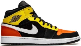 Jordan Air 1 Mid SE Amarillo Orange sneakers Black