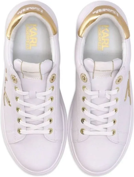 Karl Lagerfeld Kapri Karl Ikonic low-top sneakers White