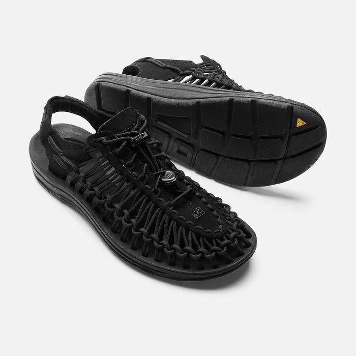 Keen Men's Uneek Black Black Sandals