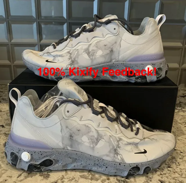 Kendrick Lamar x Nike React Element 55 Pure Platinum