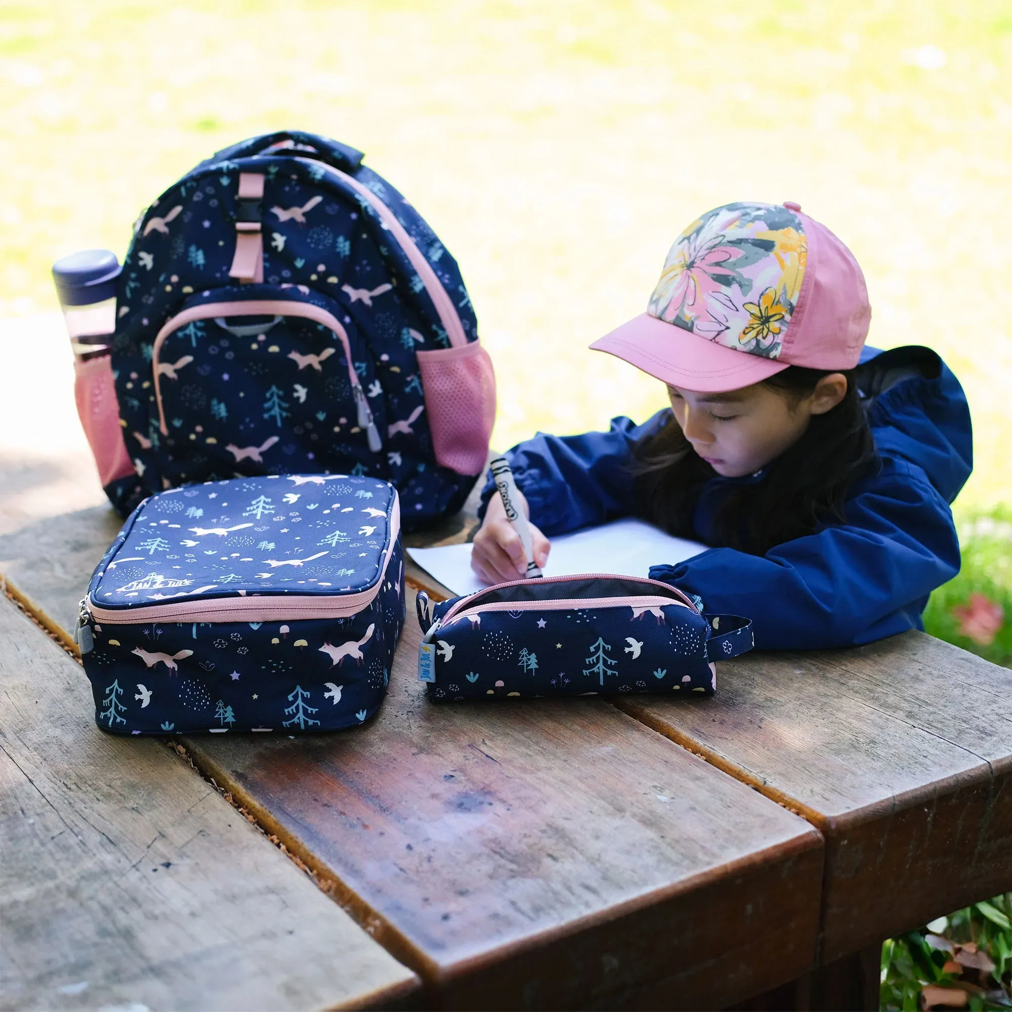 Kids Lunch Bag | Navy Forest