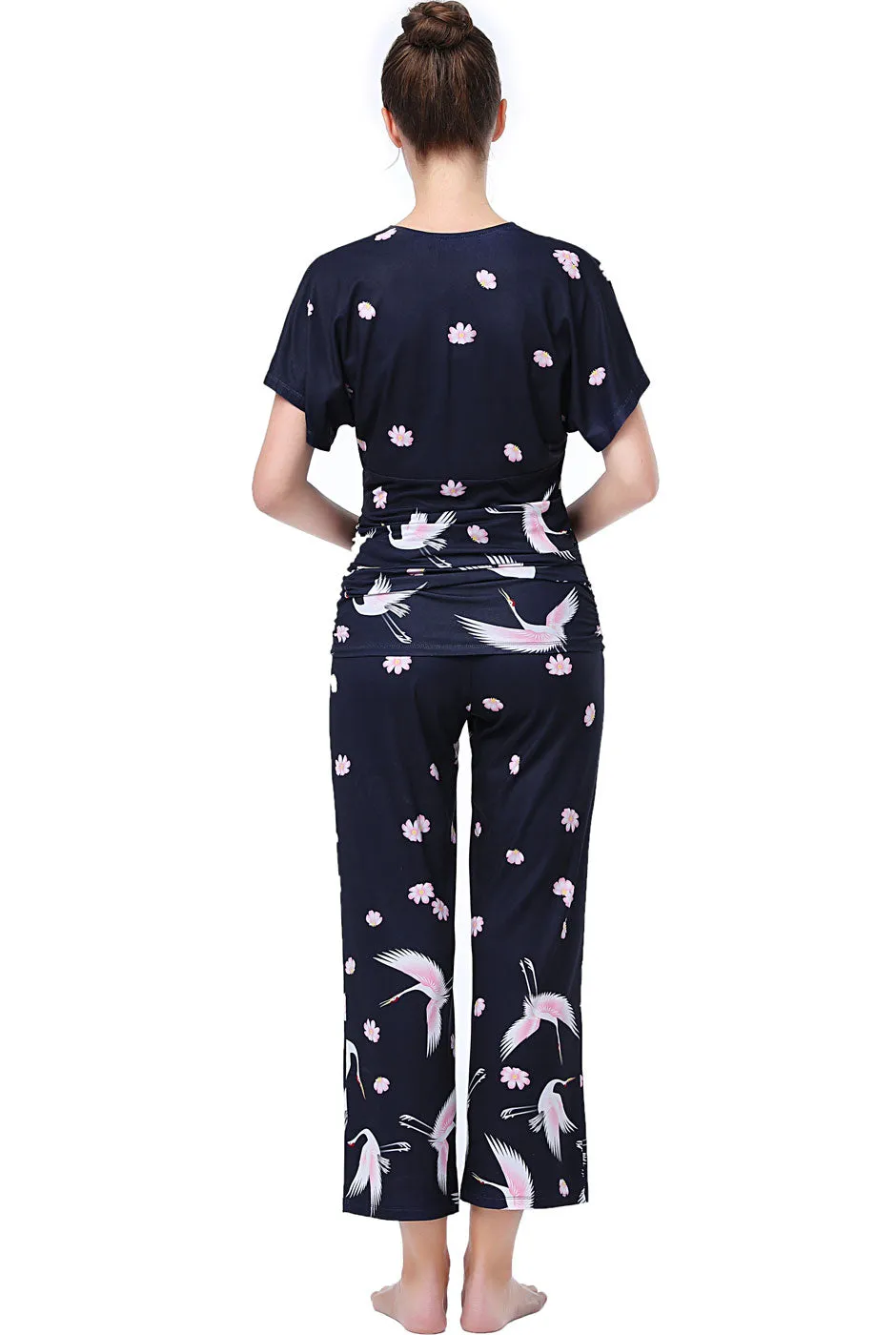 Kimi + Kai Maternity Birdie Nursing PJ Set