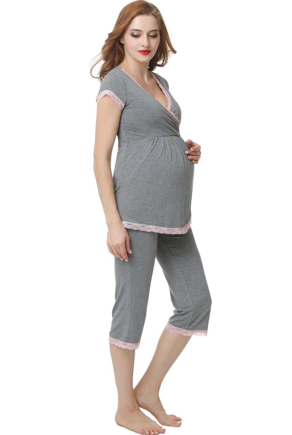 Kimi + Kai Maternity Cindy Nursing PJ Set