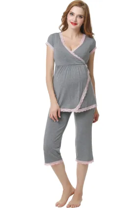 Kimi + Kai Maternity Cindy Nursing PJ Set