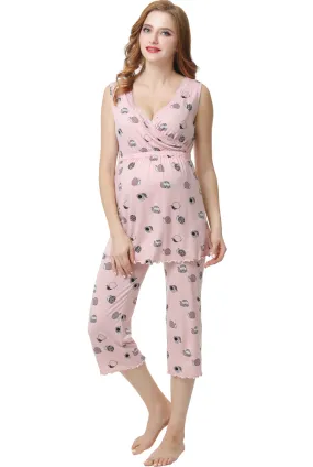 Kimi + Kai Maternity Loren Nursing PJ Set