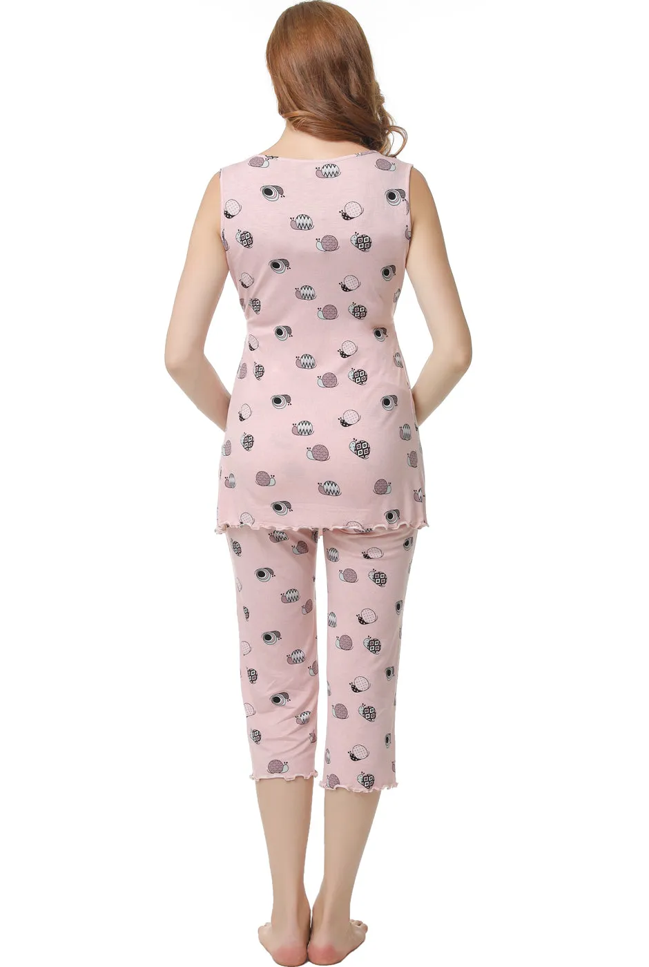 Kimi + Kai Maternity Loren Nursing PJ Set