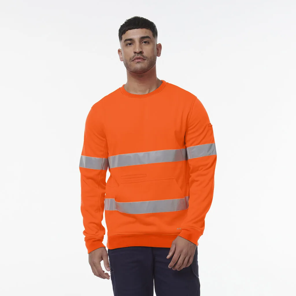 King Gee Reflective Crew Neck Fleece (K55059)-