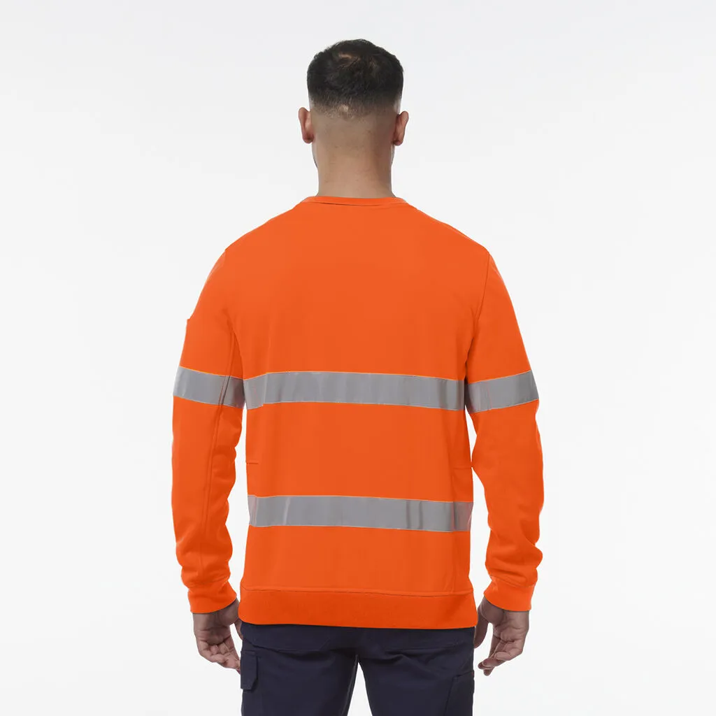 King Gee Reflective Crew Neck Fleece (K55059)-