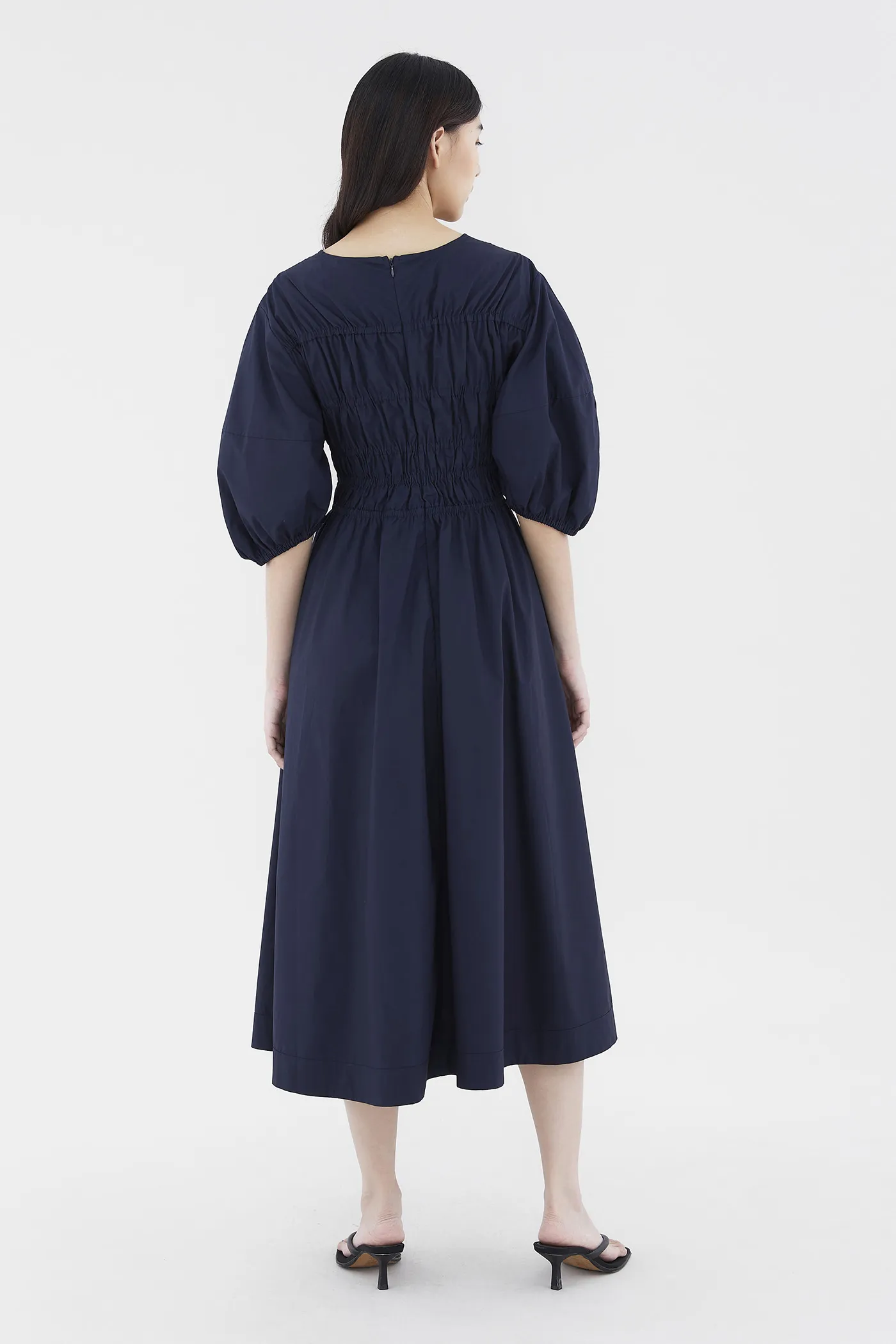 Kolene Shirred Dress